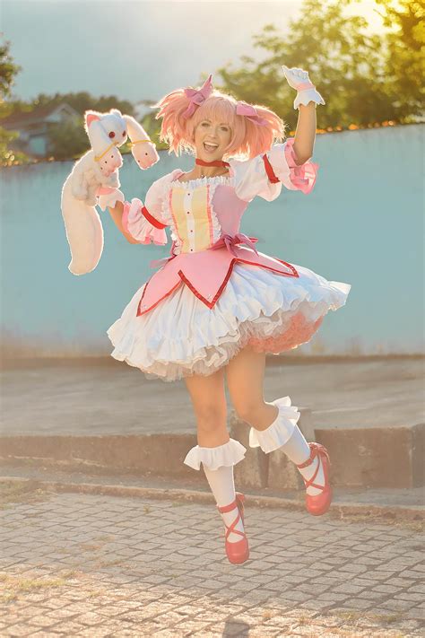 puella magi madoka magica madoka cosplay|More.